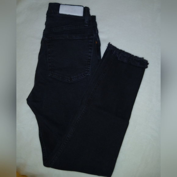 Re/Done Black Skinny Jeans - Picture 2 of 5